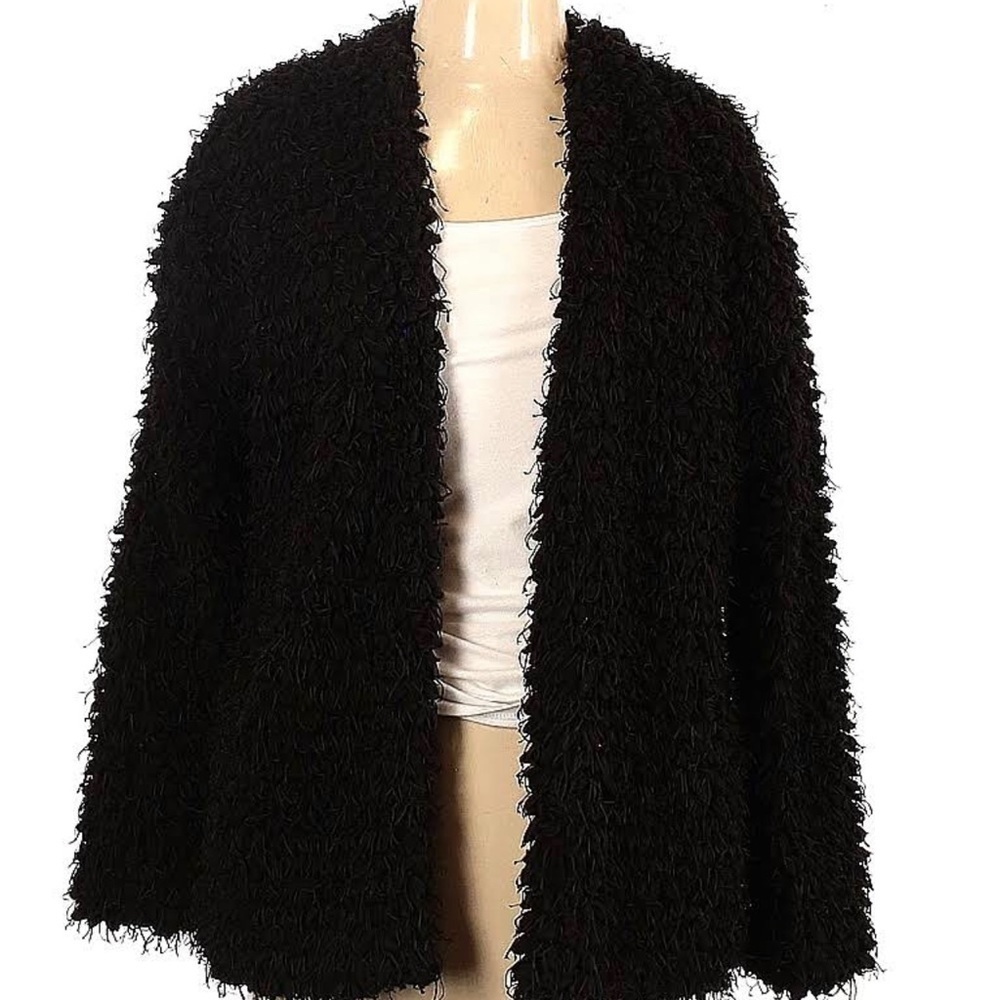 Evereve Peyton Jensen Fringe Open Jacket